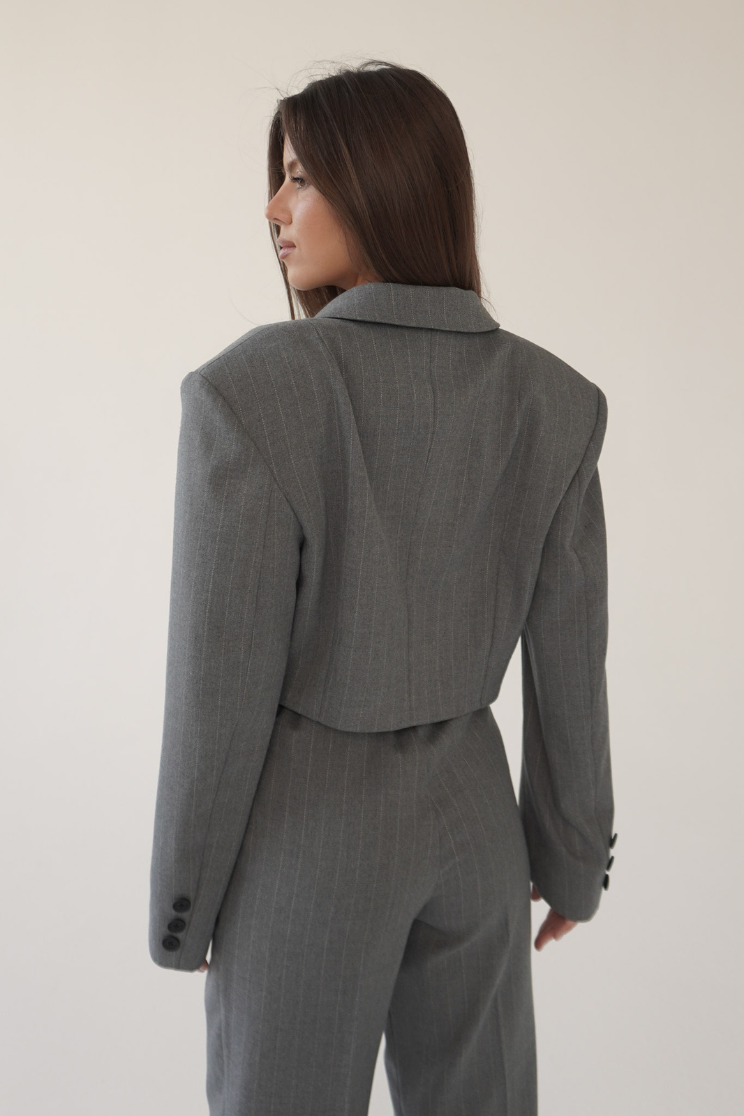 Hailey - Eleganckie spodnie garniturowe